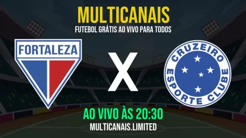 Assistir Fortaleza x Cruzeiro ao vivo online grátis em HD – 25/05/2025