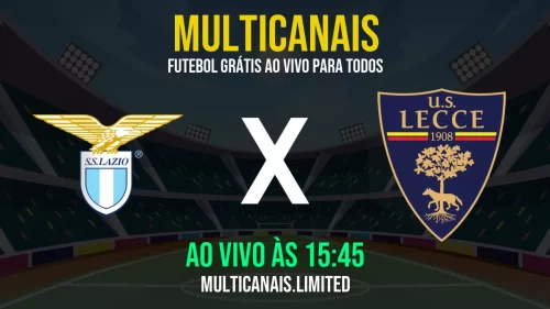 Assistir Lazio x Lecce ao vivo online grátis em HD – 25/05/2025