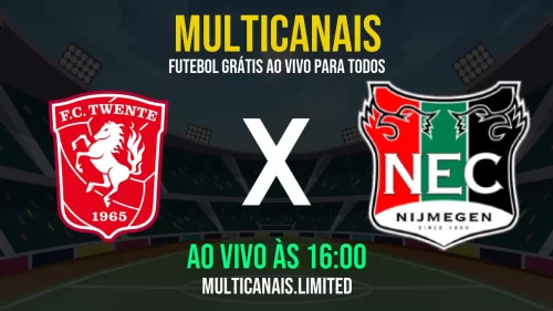 Assistir Twente x NEC Nijmegen ao vivo online grátis em HD – 22/05/2025