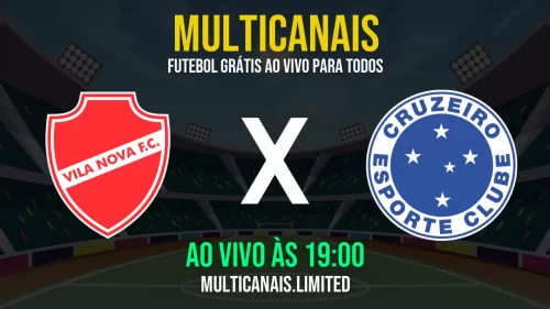 Assistir Vila Nova x Cruzeiro ao vivo online grátis em HD – 22/05/2025