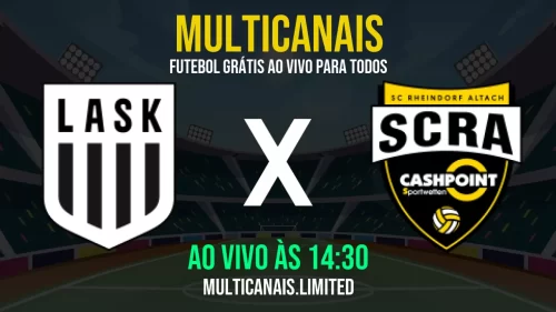 Assistir LASK Linz x Altach ao vivo online grátis em HD – 23/05/2025