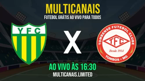 Assistir Ypiranga x Tombense ao vivo online grátis em HD – 25/05/2025