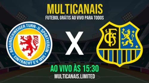 Assistir Eintracht Braunschweig x Saarbrucken ao vivo online em HD – 27/05/2025, cobertura completa e gratuita