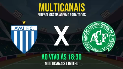Assistir Avaí x Chapecoense ao vivo online grátis em HD – 24/05/2025