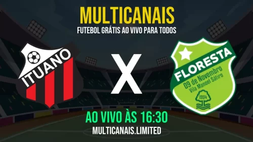 Assistir Ituano x Floresta ao vivo online grátis em HD – 25/05/2025
