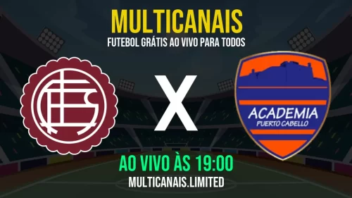 Assistir Lanús x Puerto Cabello ao vivo online em HD – 27/05/2025, transmissão estável e gratuita