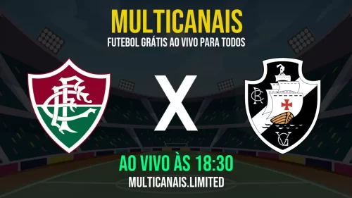 Assistir Fluminense x Vasco da Gama ao vivo online grátis em HD – 24/05/2025