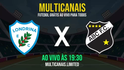 Assistir Londrina x ABC ao vivo online grátis em HD – 24/05/2025