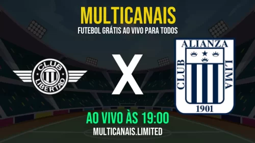 Assistir Libertad x Alianza Lima ao vivo online em HD – 27/05/2025, com qualidade máxima e sem travamentos