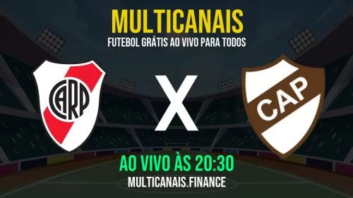 Assistir River Plate x Platense ao vivo online grátis em HD – 20/05/2025